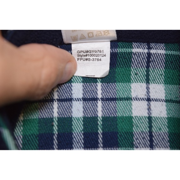 2014 Janie & Jack Belted Bath Robe Boys Size L 10 12 Blue Bathrobe - Picture 4 of 11